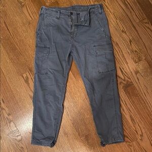 Men's Gray Cargo Pants